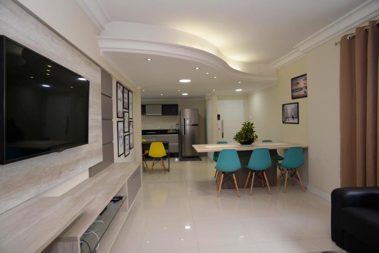 Frente Mar Pe Na Areia, Na Av Atlantica Apartment Balneario Camboriu Bagian luar foto